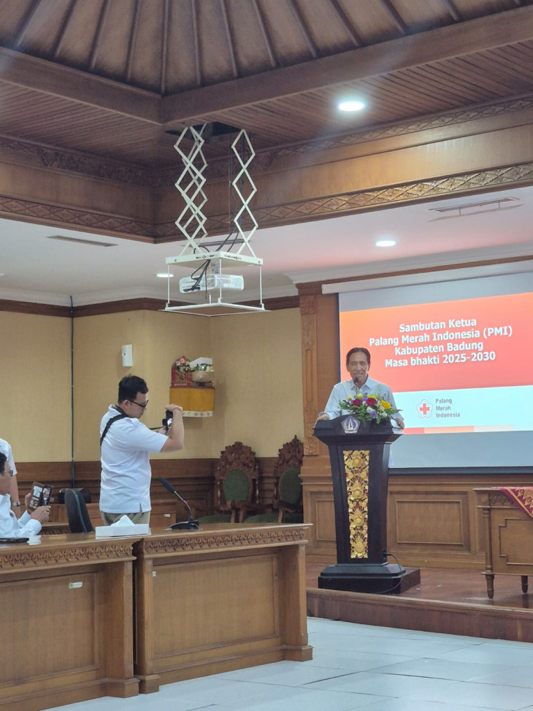 Camat Kuta Utara Hadiri Pelantikan Pengurus dan Dewan Kehormatan PMI Kabupaten Badung Masa Bhakti 2025–2030